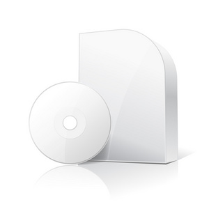 空白纸箱软件和光盘图片