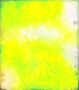 颜色的绿色黄色抽象水彩纸溅