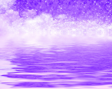 背景反射紫在梦中