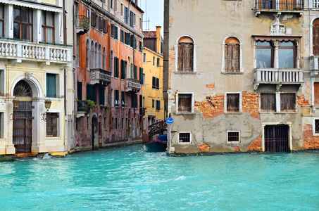 美丽的水街威尼斯意大利