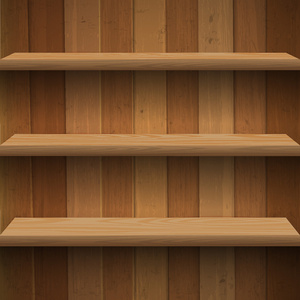 木制书架