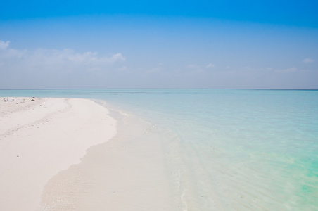 在海滩上的海浪