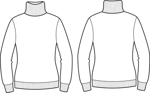 高领打底衫图片-高领打底衫素材-高领打底衫插画-摄图新视界