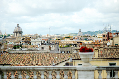 从 campidoglio 罗马的视图