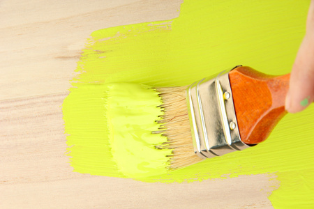 刷油漆木制家具, 关门照片