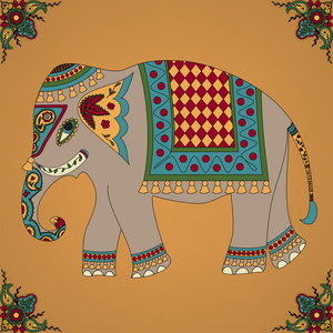 印度大象图片