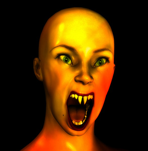 吸血鬼的尖叫声照片