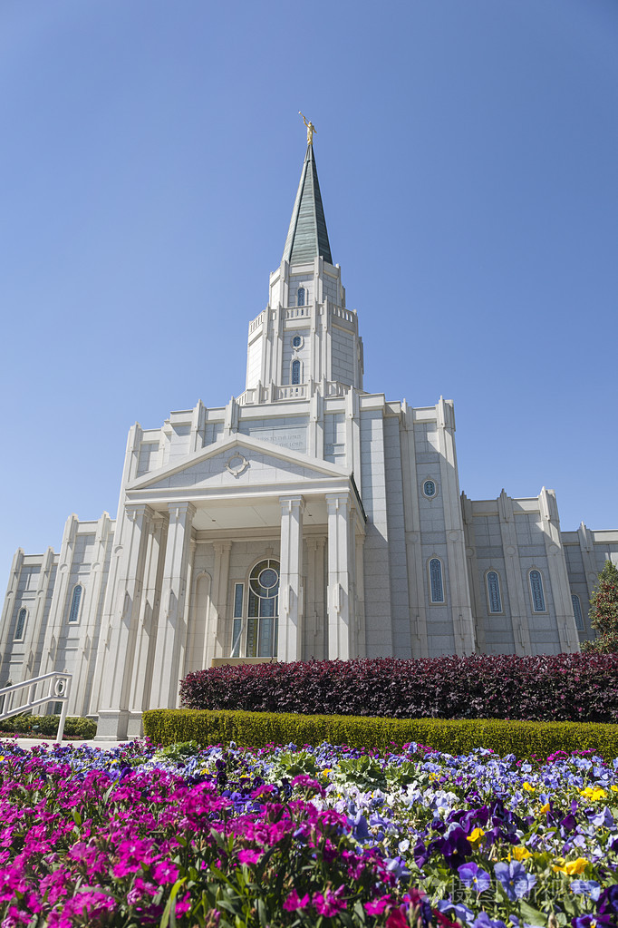 休斯顿德克萨斯州寺在休斯敦,得克萨斯州照片-正版商用图片1by05h-摄
