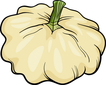 patison 蔬菜卡通插图