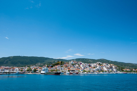 斯基亚索斯镇和海港在希腊的看法