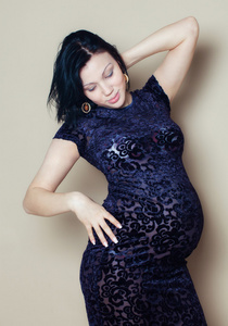 怀孕的女人肖像