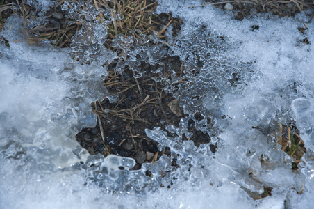 积雪融化