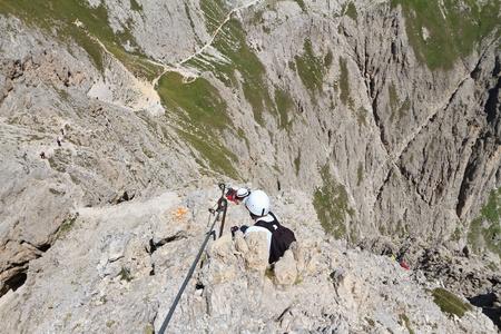 白云岩通过 ferrata