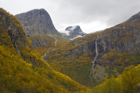 landskap nra brigsdal, Norge