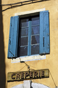 anduze，法国旅游城市的塞文山脉