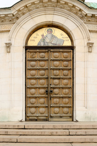 亚历山大  涅夫斯基大教堂 索非亚，保加利亚侧开门