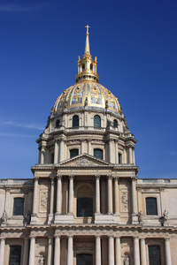 大教堂的荣军院。法国巴黎
