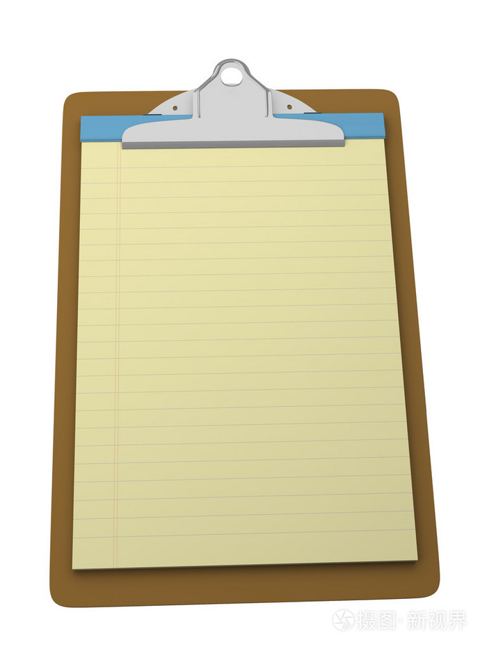 黄色便条到剪贴板照片-正版商用图片1c0cqk-摄图新视界