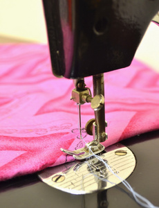 缝纫机和纺织