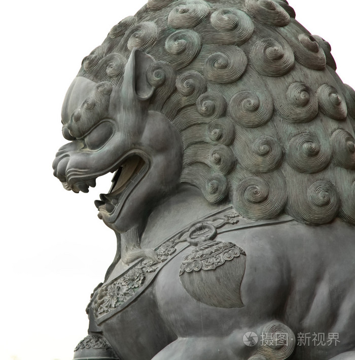 中国狮子雕像