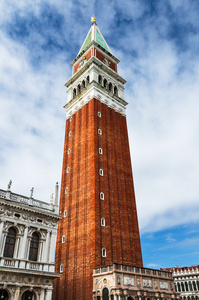 钟楼的 san marco，意大利的威尼斯里程碑