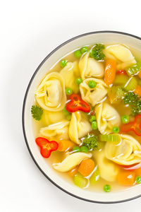 意大利式饺子汤