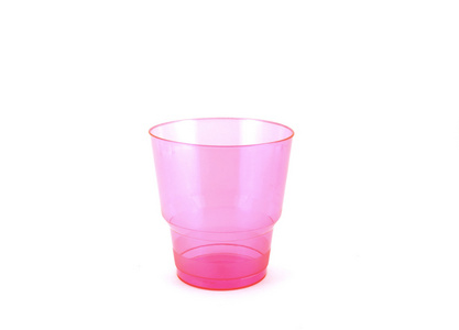 粉红色的杯子