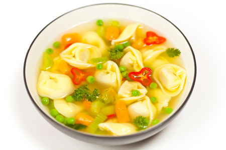 意大利式饺子汤