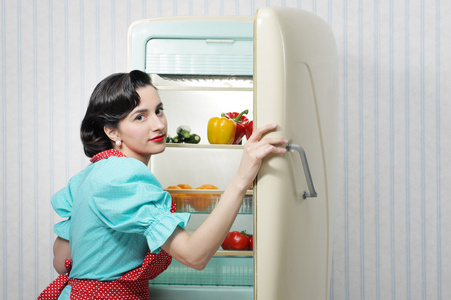 六十年代冰箱广告图片