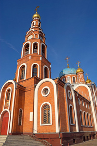 大教堂的圣弗拉基米尔 萨尔斯 楚瓦什 俄罗斯