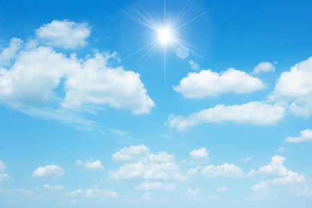 只有蓝蓝的天空图片