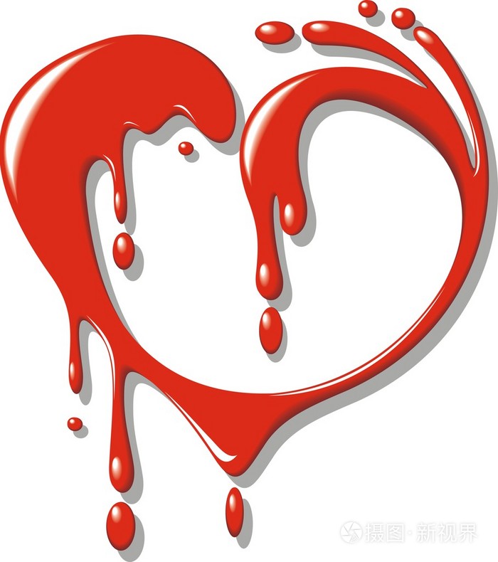 红血液的心