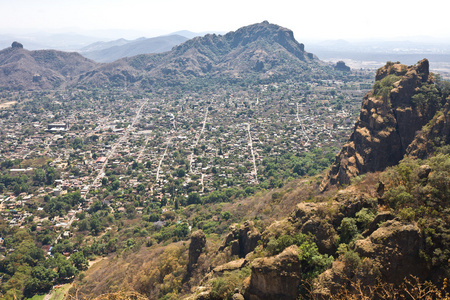 tepoztlan在墨西哥的魔法城镇之一