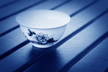 传统的中国茶杯子