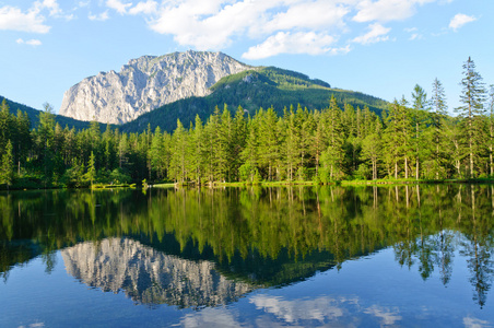 Green lake Grner see in Bruck an der Mur, Austria