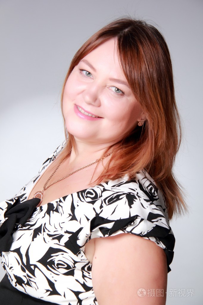 白种人的中年女人