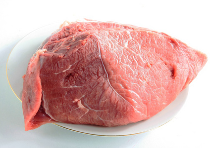 各种菜的红色牛肉肉