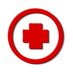 红十字盾牌图片