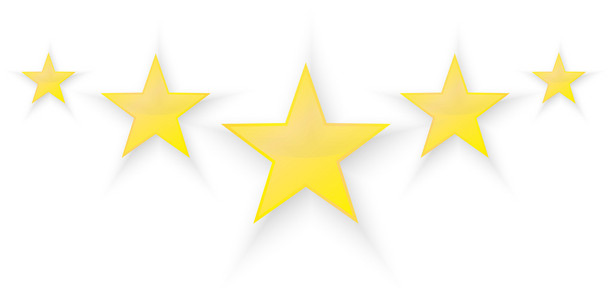 五颗星图片