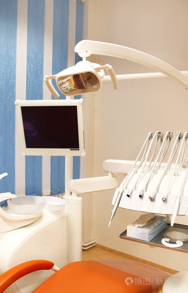 美丽的牙科诊所办公室