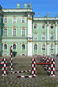 圣彼得堡，冬季宫殿庭院