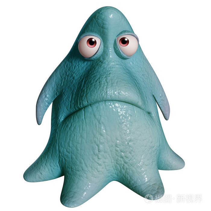 3d卡通怪物