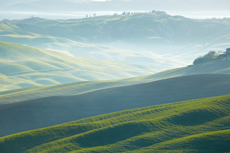 农村，san quirico 奥斯塔山谷，托斯卡纳意大利