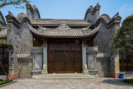 大门建筑中国古代建筑大门照片