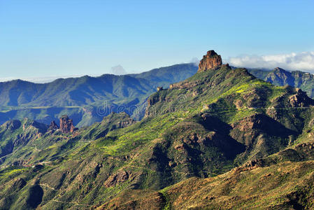 大加那利风景区，roque bentayga