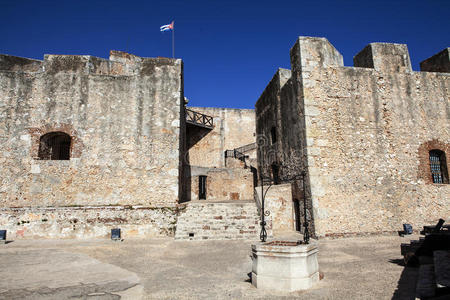 古巴圣地亚哥的圣佩德罗城堡古巴