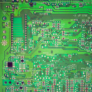 复古外观印刷电路