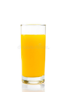 满杯橙汁