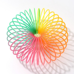 弹簧玩具螺旋弹簧玩具照片