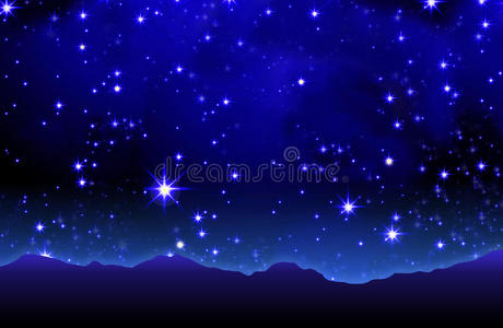 满天繁星图片